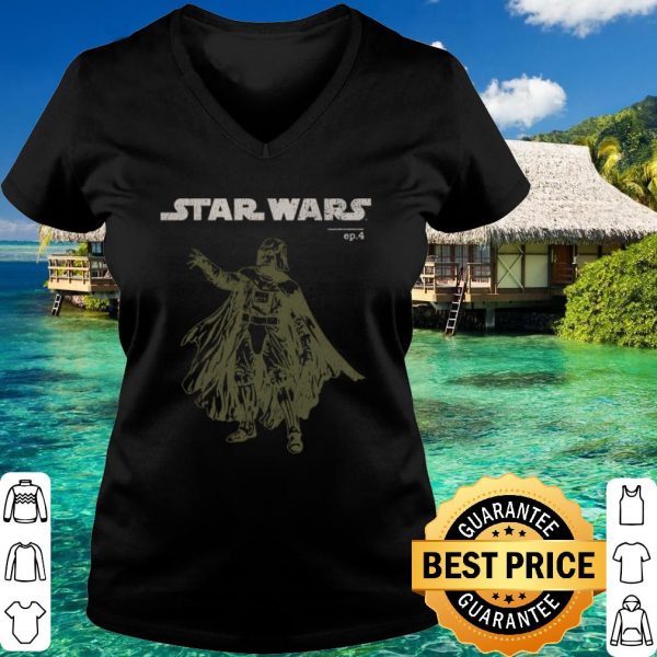 Cool Star Wars Episode 4 Darth Vader Posed Portrait shirt 3