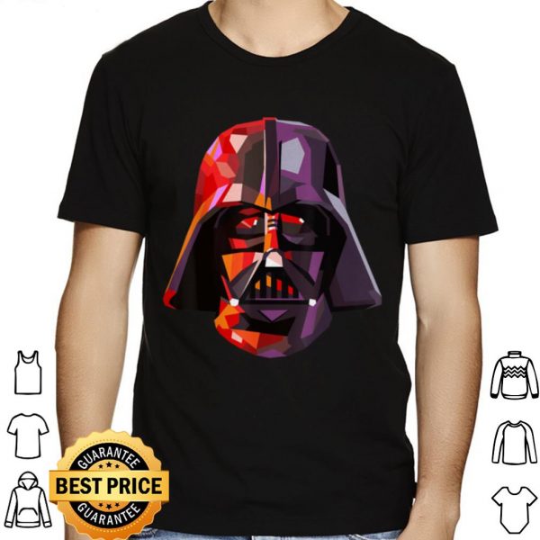 Star Wars Darth Vader Poly Prism Geometric Graphic shirt 1