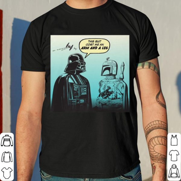 Star Wars Funny Darth Vader and Boba Fett Comic shirt 4