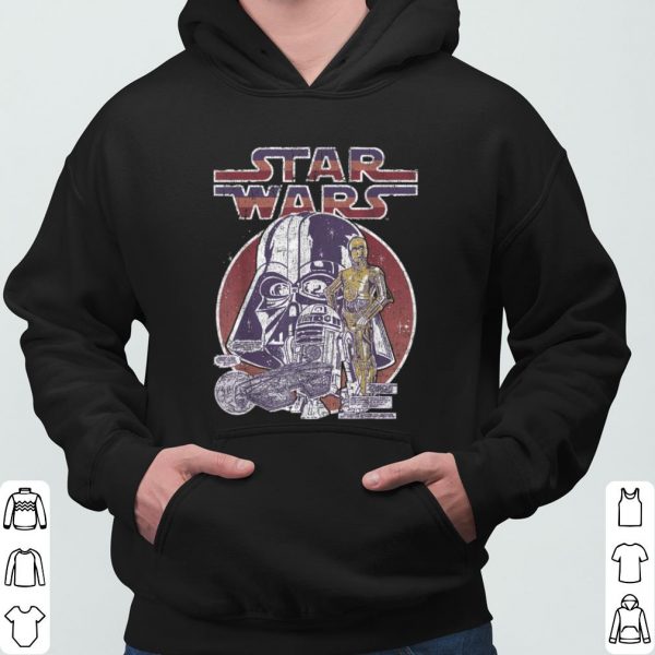 Star Wars Droids Darth Vader Retro Vintage shirt 3