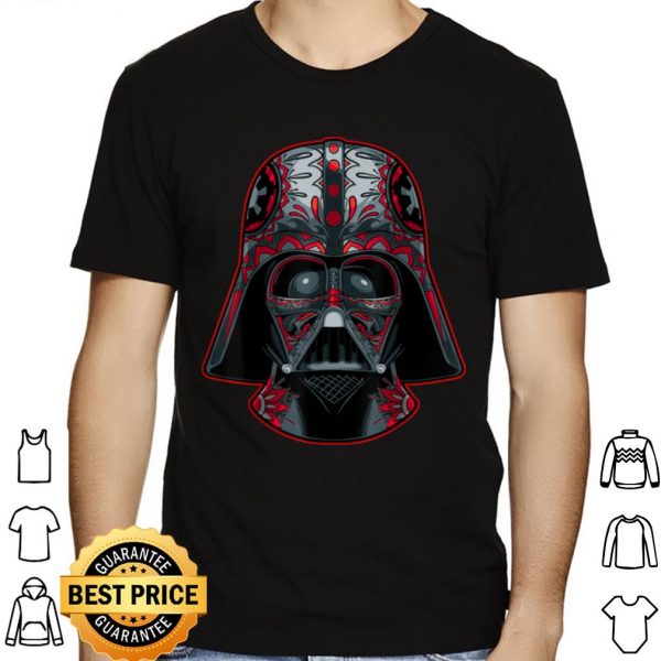 Star Wars Darth Vader Helmet Markings shirt 1
