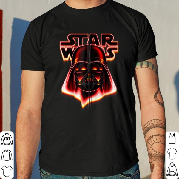 Star Wars Darth Vader Red Glow Portrait shirt 4