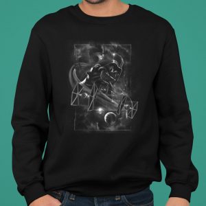 Star Wars TIE Fighter Darth Vader Choke Graphic shirt 5