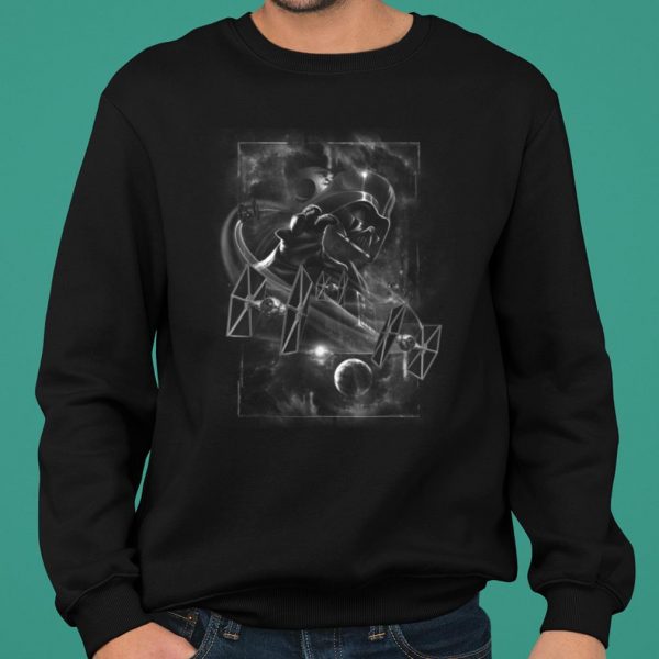 Star Wars TIE Fighter Darth Vader Choke Graphic shirt 2