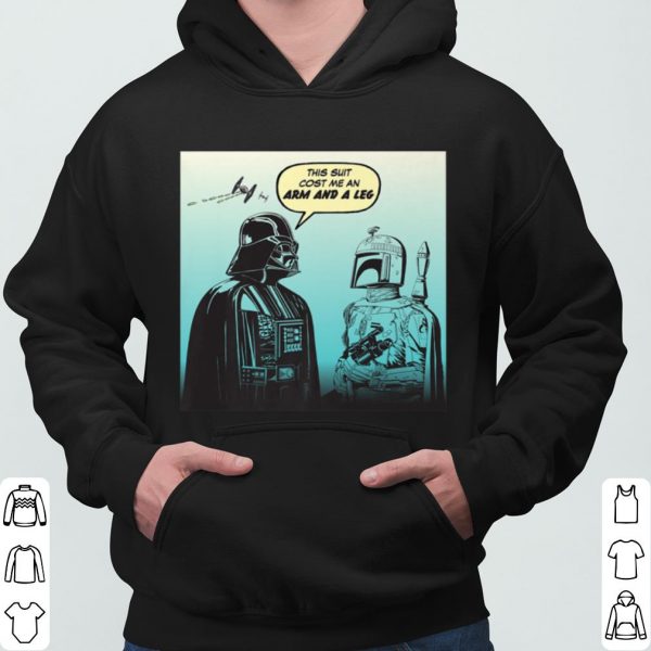Star Wars Funny Darth Vader and Boba Fett Comic shirt 3