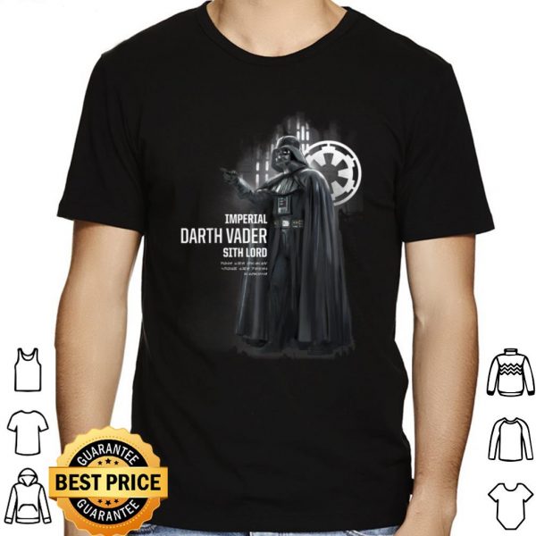 Star Wars Rogue One Presenting Darth Vader Graphic shirt 1