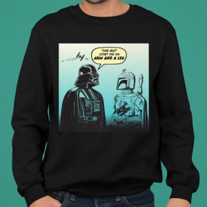 Star Wars Funny Darth Vader and Boba Fett Comic shirt 5