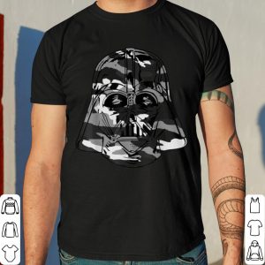 Star Wars Darth Vader Grey Camo Helmet Graphic shirt 7