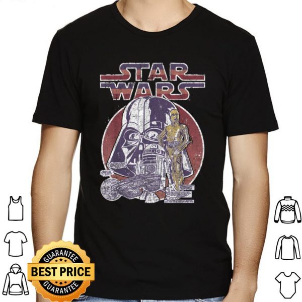 Star Wars Droids Darth Vader Retro Vintage shirt 1