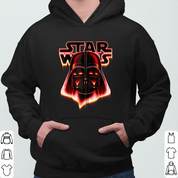 Star Wars Darth Vader Red Glow Portrait shirt 3