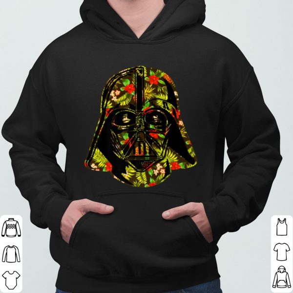 Star Wars Darth Vader Hawaiian Print Helmet Premium shirt 3