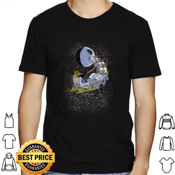 Star Wars Darth Vader Santa's Sleigh Christmas shirt 1