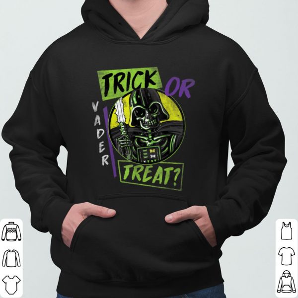 Star Wars Halloween Darth Vader Trick or Treat shirt 3