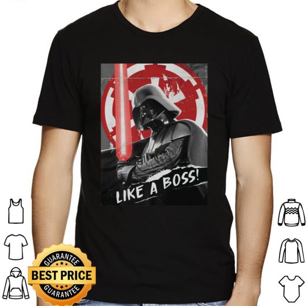Star Wars Darth Vader Like A Boss Funny shirt 1