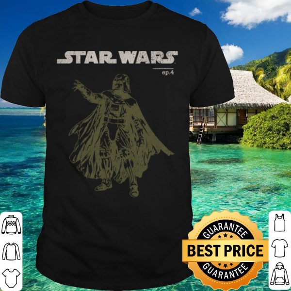 Cool Star Wars Episode 4 Darth Vader Posed Portrait shirt 1