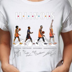 Official ILLINOIS Abbey Road Signatures shirt 5