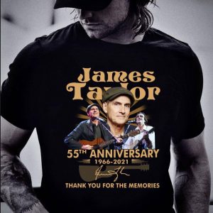 Hot James Taylor 55th Anniversary 1966 2021 shirt 5