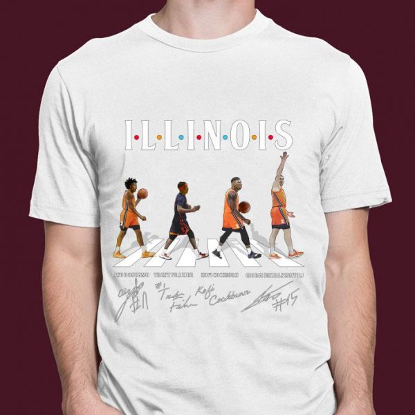 Official ILLINOIS Abbey Road Signatures shirt 3