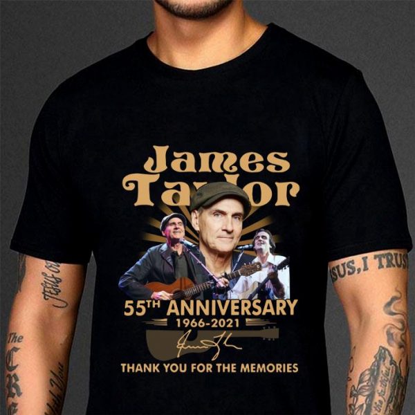 Hot James Taylor 55th Anniversary 1966 2021 shirt 3
