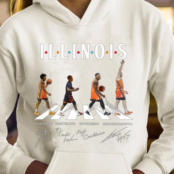 Official ILLINOIS Abbey Road Signatures shirt 4