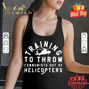 Original Joe Biggs Training Throw Communist Helicopters shirt 6