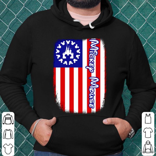 American Flag Mickey Mouse Walt Disney Shirt, Mickey Mouse  Flag Shirt 3