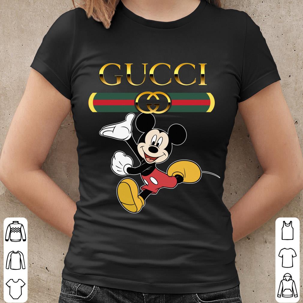 Disney Mickey Mouse and Logo Gucci Shirt, Walt Disney Mickey Gucci Shirt Disney Mickey Mouse and Logo Gucci Shirt, Walt Disney Mickey Gucci Shirt 1