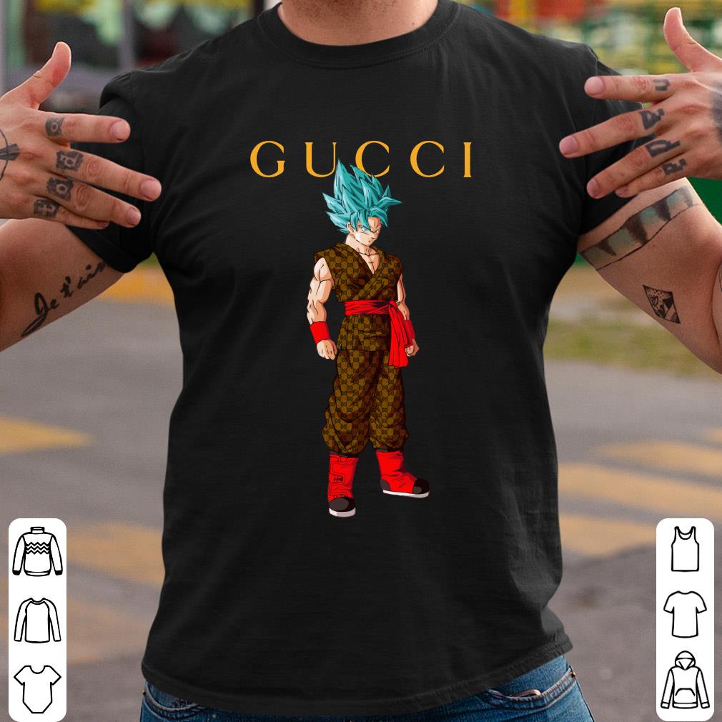 Fashion Gucci Dragon Ball Super Son Goku Shirt Fashion Gucci Dragon Ball Super Son Goku Shirt 1