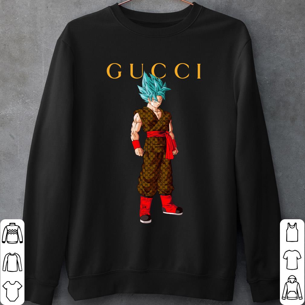 Fashion Gucci Dragon Ball Super Son Goku Shirt Fashion Gucci Dragon Ball Super Son Goku Shirt 2