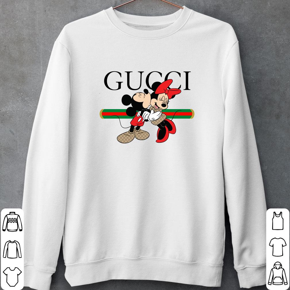 Gucci Walt Disney Mickey and Minnie Shirt, Gucci Wanlt Disney Shirt, Logo Gucci Gucci Walt Disney Mickey and Minnie Shirt, Gucci Wanlt Disney Shirt, Logo Gucci 2