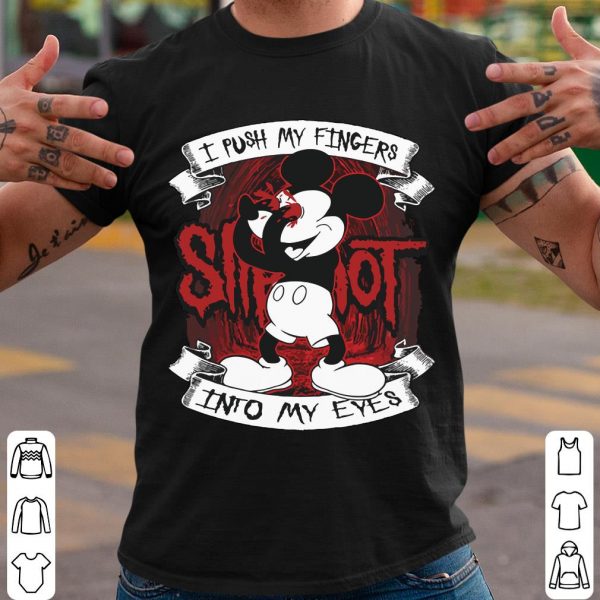 I Push My Fingers Into My Eyes Mickey Mouse Shirt 1