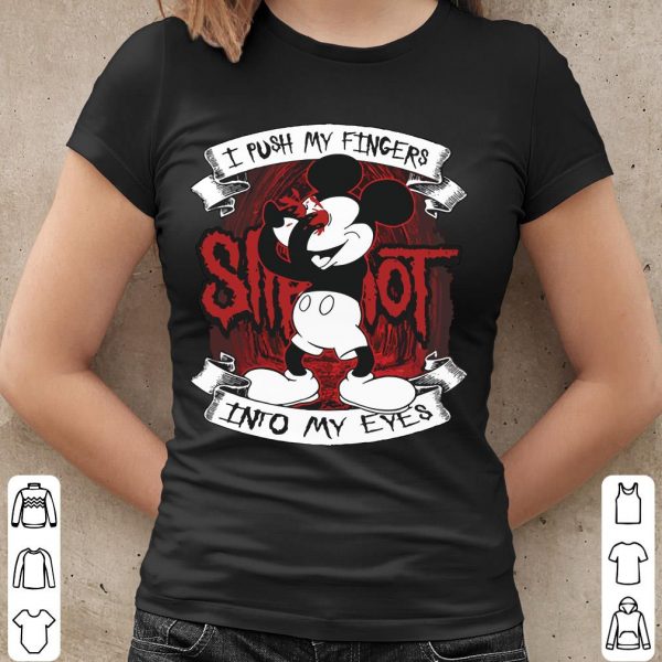 I Push My Fingers Into My Eyes Mickey Mouse Shirt 2