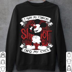 I Push My Fingers Into My Eyes Mickey Mouse Shirt