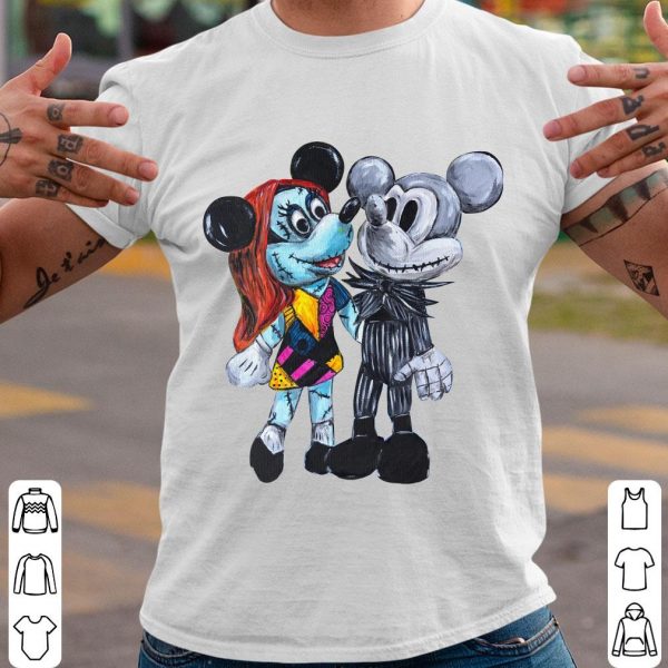 Jack Skellington and Sally Shirt, Jack Mickey and Sally Minnie Shirt 1