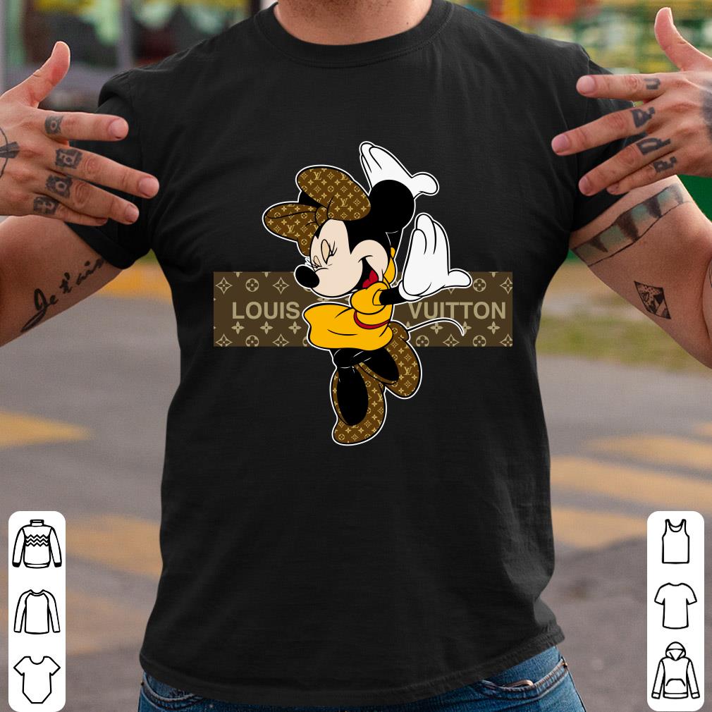 Louis Vuitton Minnie Mouse Shirt, Walt Disney LV Minie Shirt 10 Louis Vuitton Minnie Mouse Shirt, Walt Disney LV Minie Shirt