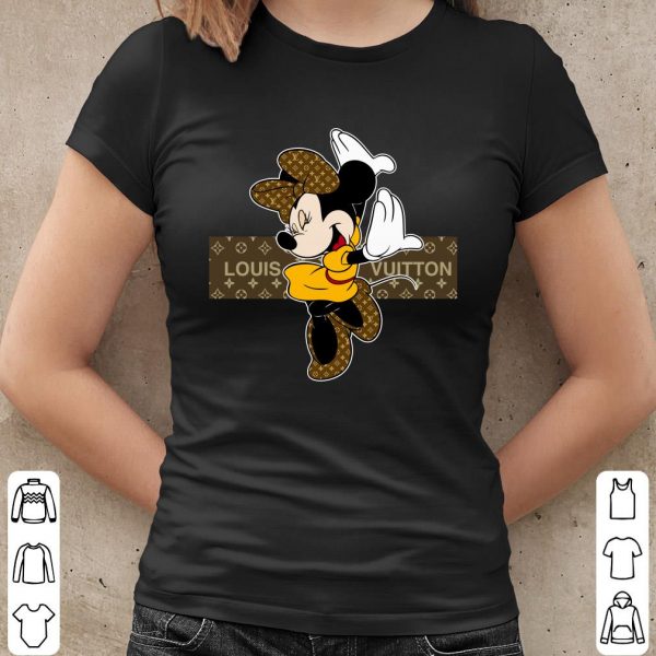 Louis Vuitton Minnie Mouse Shirt, Walt Disney LV Minie Shirt 1