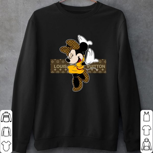 Louis Vuitton Minnie Mouse Shirt, Walt Disney LV Minie Shirt 2