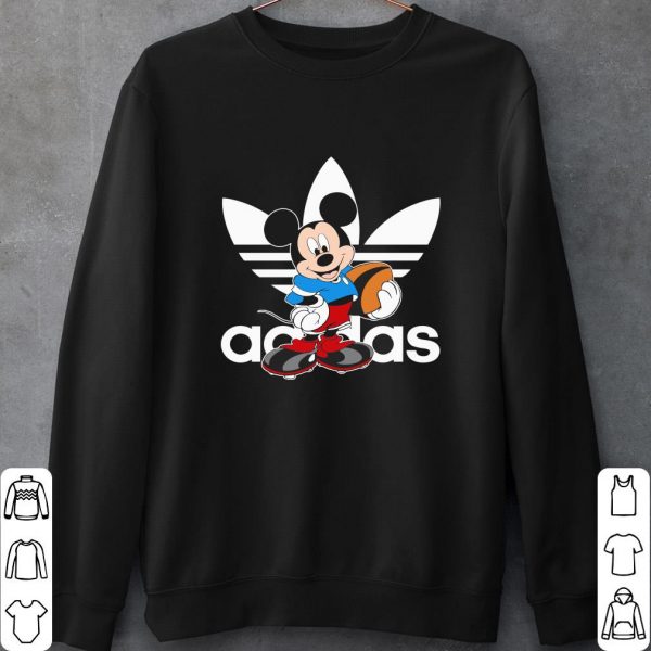 Mickey Mouse Adidas Sports Logo Shirt, Mickey Mouse Shirt, Adidas Sports Logo Shirt