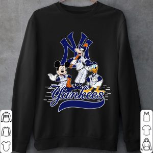New York Yankees Mickey Mouse Shirt, Walt Disney Goofy Donald Duck Shirt 4