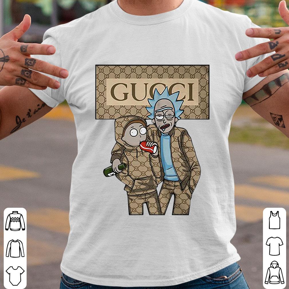 Rick and Morty Gucci Drink Beer Shirt, Rick and Morty Style Gucci Shirt, Fashion Gucci Rick and Morty Gucci Drink Beer Shirt, Rick and Morty Style Gucci Shirt, Fashion Gucci 1