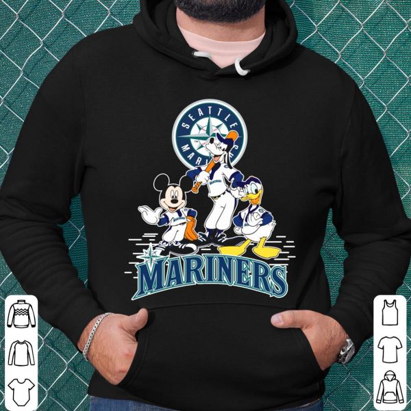 Seattle Mariners Walt Disney Mickey Mouse Shirt, Goofy Donald Duck Shirt, Seattle Mariners Shirt 3