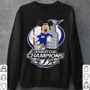 Tampa Bay Lightning Mickey Mouse Stanley Cup Champions 2021 Shirt, Mickey Mouse Shirt, Tampa Bay Lightning Shirt