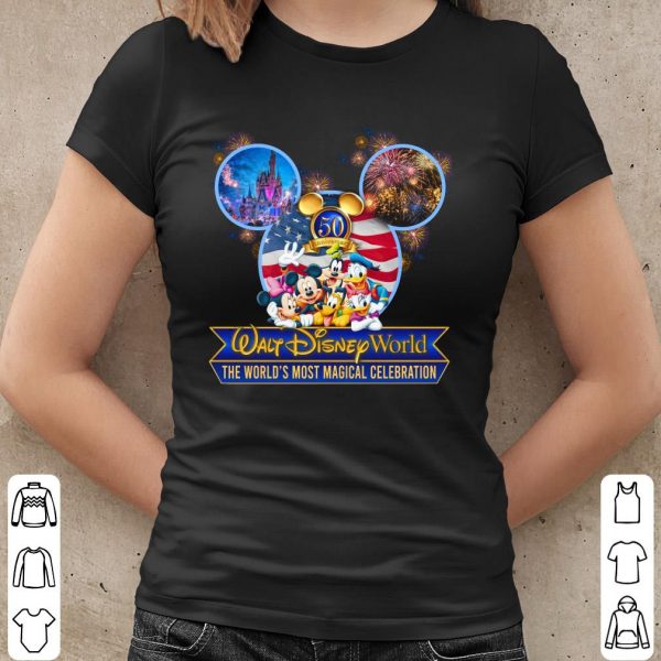 The World's Most Magical Celebration 50th anniversary Walt Disney World Shirt, Mickey Mouse Shirt 2