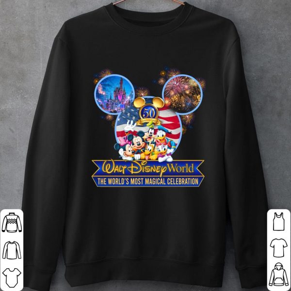 The World's Most Magical Celebration 50th anniversary Walt Disney World Shirt, Mickey Mouse Shirt