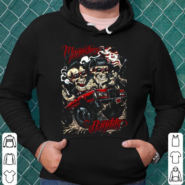 America Jeep Skeleton Moonshine Bandits Shirt, Moonshine Bandits Shirt 3