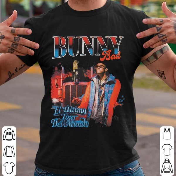 Bad Bunny Shirt, Bad Bunny El Ultimo Tour Del Mundo Shirt, Bad Bunny Graphic Tee Shirt 1
