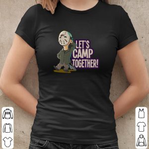 Chibi Jason Voorhees Cute Lets Camp Together Shirt, Jason Voorhees Gift For Son 4