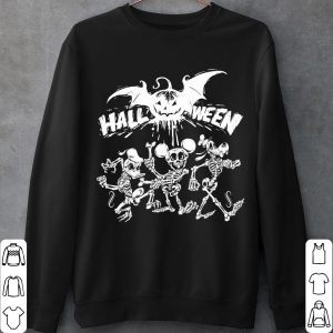 Disney Mickey Mouse Skeleton Halloween Shirt, Halloween Skeleton Mickey Mouse Donald Duck Goofy Shirt 5