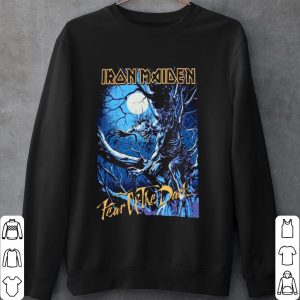 Fear Of The Dark Halloween Iron Maiden Shirt, Iron Maiden Rock Band Shirt
