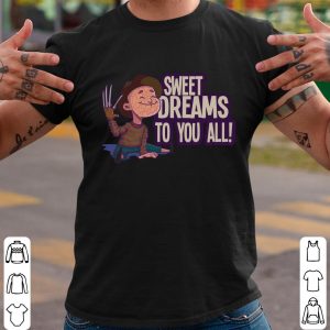 Halloween Freddy Krueger Sweet Dreams To You All Shirt, Chibi Freddy Krueger Cute Shirt